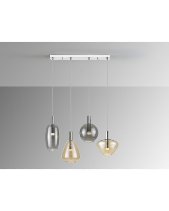 I3-NARA- LAMPARA 4L CROMO