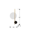 DUO- APLIQUE 2L BLANCO/NEGRO