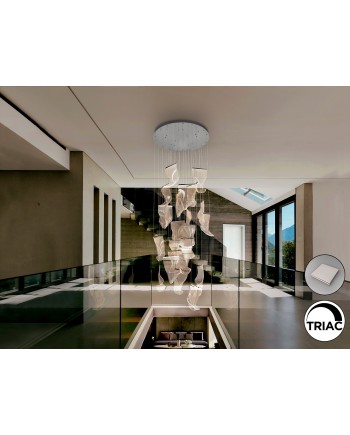 VELOS- LAMPARA 24L CROMO