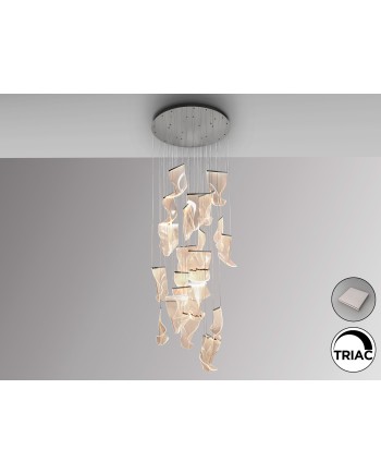 VELOS- LAMPARA 24L CROMO