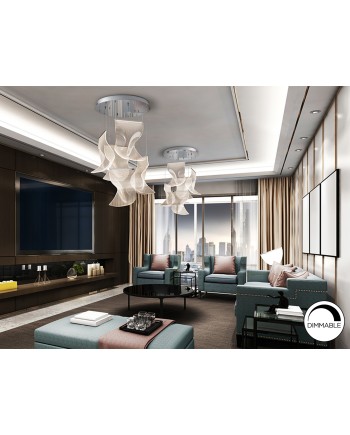 VELOS- LAMPARA 5L CROMO