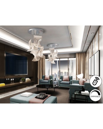 VELOS- LAMPARA 5L CROMO