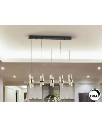 ILIADA-LAMPARA 5L NEGRO-ORO