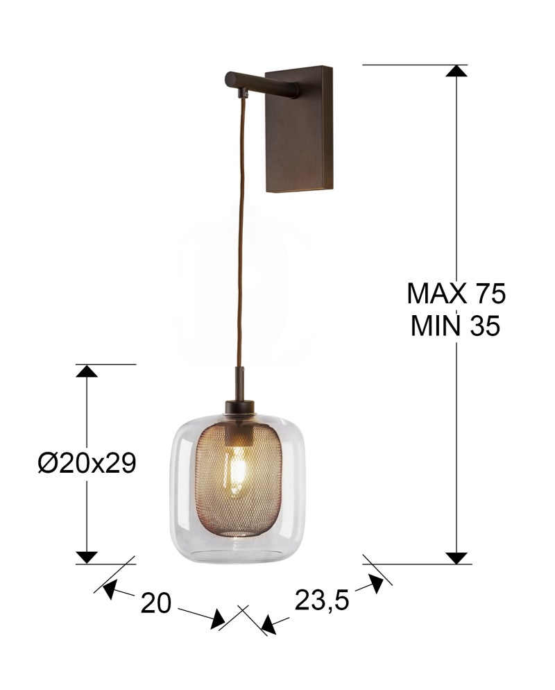 APLIQUE FOX 1L CHOCOLATE