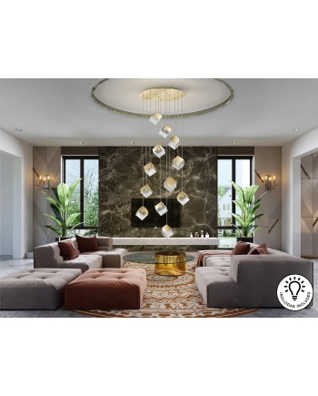 PRISCILA-LAMPARA 12L ORO