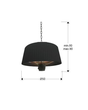 ESTUFA SUSPENSION ·HEAT I· 1500W