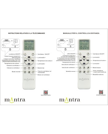 ONA * PLAFÓN / VENTILADOR  - BLANCO