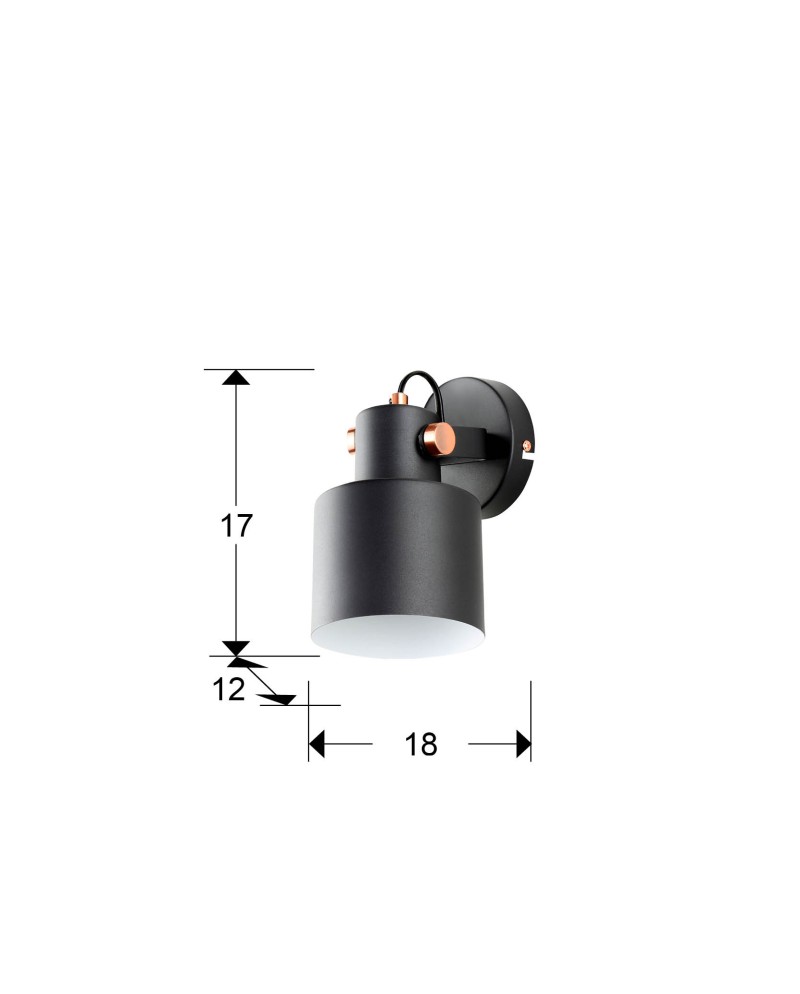 I3-ERIKA- APLIQUE 1L NEGRO-COBRE