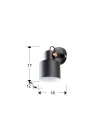 I3-ERIKA- APLIQUE 1L NEGRO-COBRE