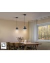 I3-IRIAS- LAMPARA 1L NEGRO-COBRE