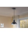 I3-IRIAS- LAMPARA 1L NEGRO-COBRE