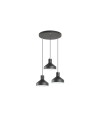 I3-IRIAS- LAMPARA 3L NEGRO-COBRE D45