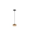 I3-OLAIA- LAMPARA 1L NEGRO-AMBAR