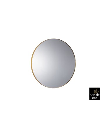 ORIO-ESPEJO REDONDO Ø120 ORO