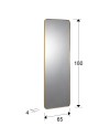 ORIO-ESPEJO RECT 65X180 ORO