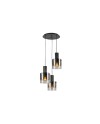 I3-VENIZE- LAMPARA 3L NEGRO-SMOKE