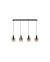 I3-VENIZE- LAMPARA 4L NEGRO-SMOKE