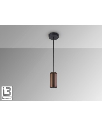 I3-NIMES- LAMPARA 1L NEGRO-MARRON