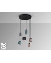 I3-NIMES- LAMPARA 6L NEGRO-COLORES