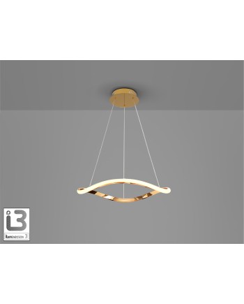I3-NAOS-LAMPARA ORO ROSA 1 ARO D60