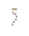 LAMPARA 6L·AQUARIA·ORO MATE