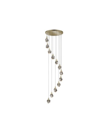 LAMPARA 12L·AQUARIA·ORO MATE