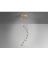 LAMPARA 12L·AQUARIA·ORO MATE