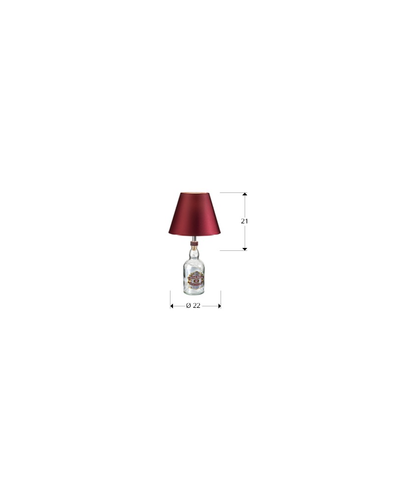 KIT SOBREMESA BOTELLA - PANT GRANATE