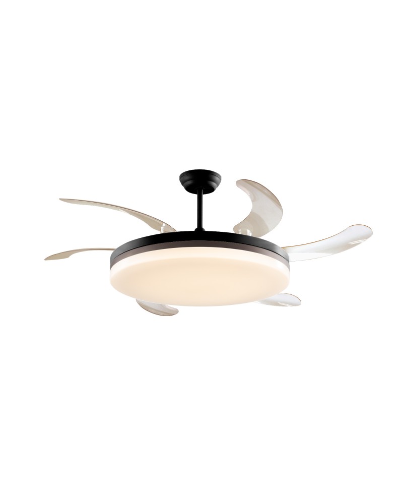 VENTO MAXI-VENTILADOR NEGRO D80/150 DIM
