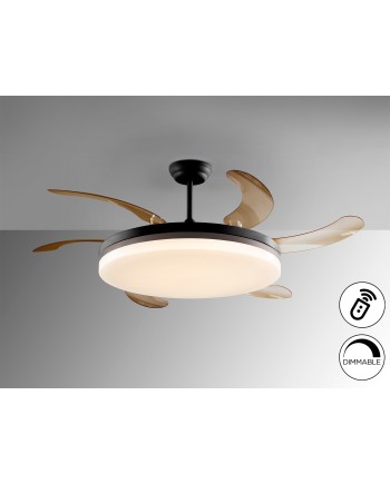 VENTO MAXI-VENTILADOR NEGRO D80/150 DIM