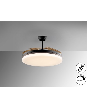 VENTO MAXI-VENTILADOR NEGRO D80/150 DIM