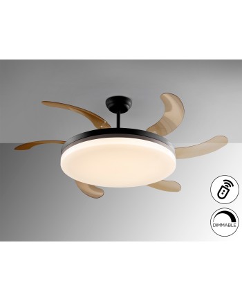 VENTO MAXI-VENTILADOR NEGRO D80/150 DIM