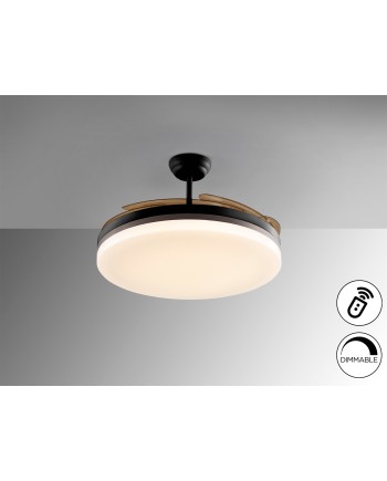 VENTO MAXI-VENTILADOR NEGRO D80/150 DIM