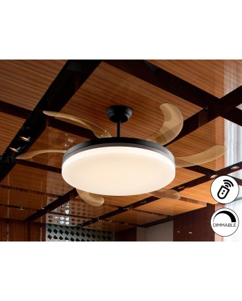 VENTO MAXI-VENTILADOR NEGRO D80/150 DIM