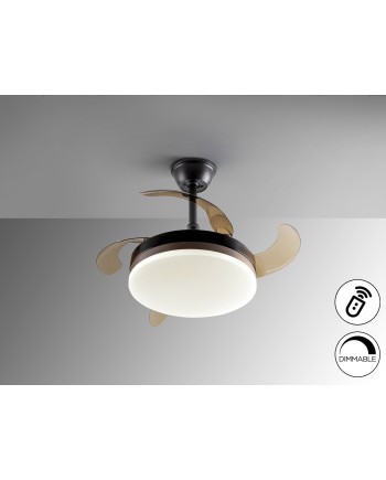 VENTO MINI-VENTILADOR NEGRO D40/90 DIM
