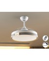 HERON-VENTILADOR BLANCO ORO DIMABLE