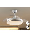 HERON-VENTILADOR BLANCO ORO DIMABLE