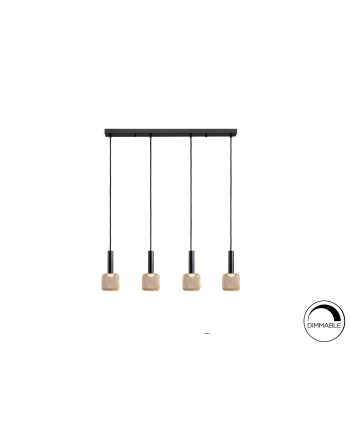 LAMPARA 4L ·SINCRO· NEGRO/ORO