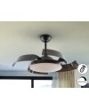 ENZO-VENTILADOR NEGRO DIM