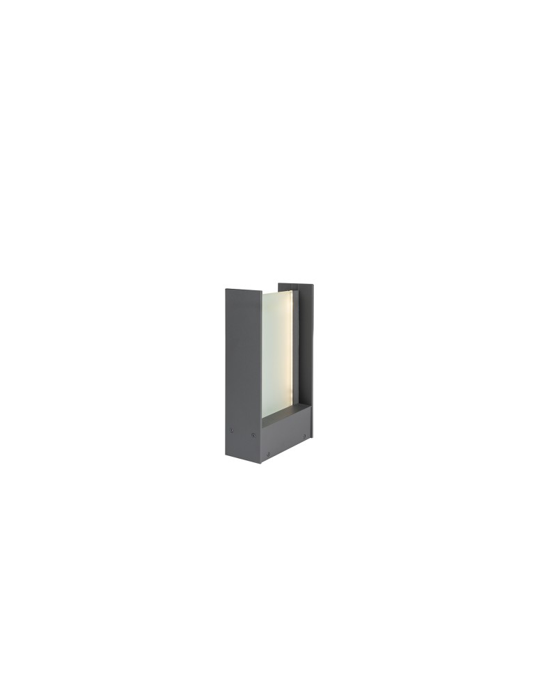 MATIA- BALIZA EXTERIOR GRIS H30 IP65