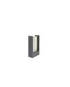 MATIA- BALIZA EXTERIOR GRIS H30 IP65