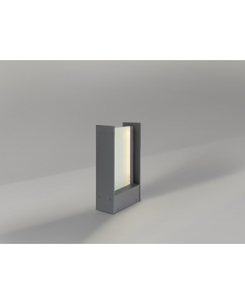 MATIA- BALIZA EXTERIOR GRIS H30 IP65