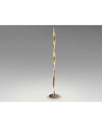 TWIST-LAMPARA DE PIE ORO