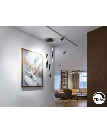 TWIST-LAMPARA 3L NEGRO