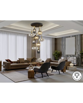 NORMA - LAMP 9L NEGRO-LATON