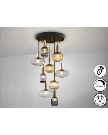 NORMA - LAMP 9L NEGRO-LATON