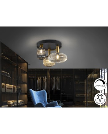 NORMA-PLAFON 3L NEGRO-LATON