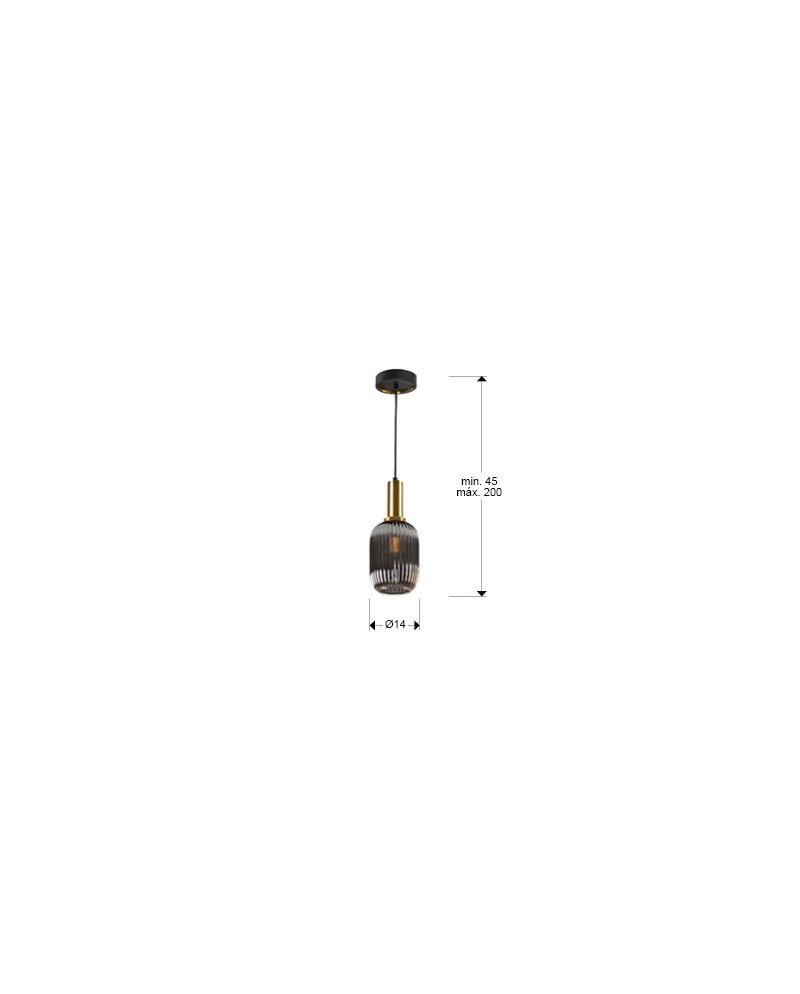 NORMA- LAMP 1L GRIS SMOKE D14