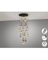 NORMA- LAMP 18L NEGRO-LATON DIM