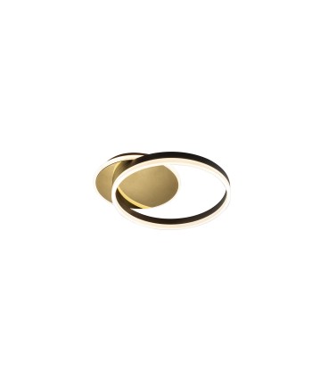 ORIEL - PLAFON/APLIQUE  ORO-NEGRO